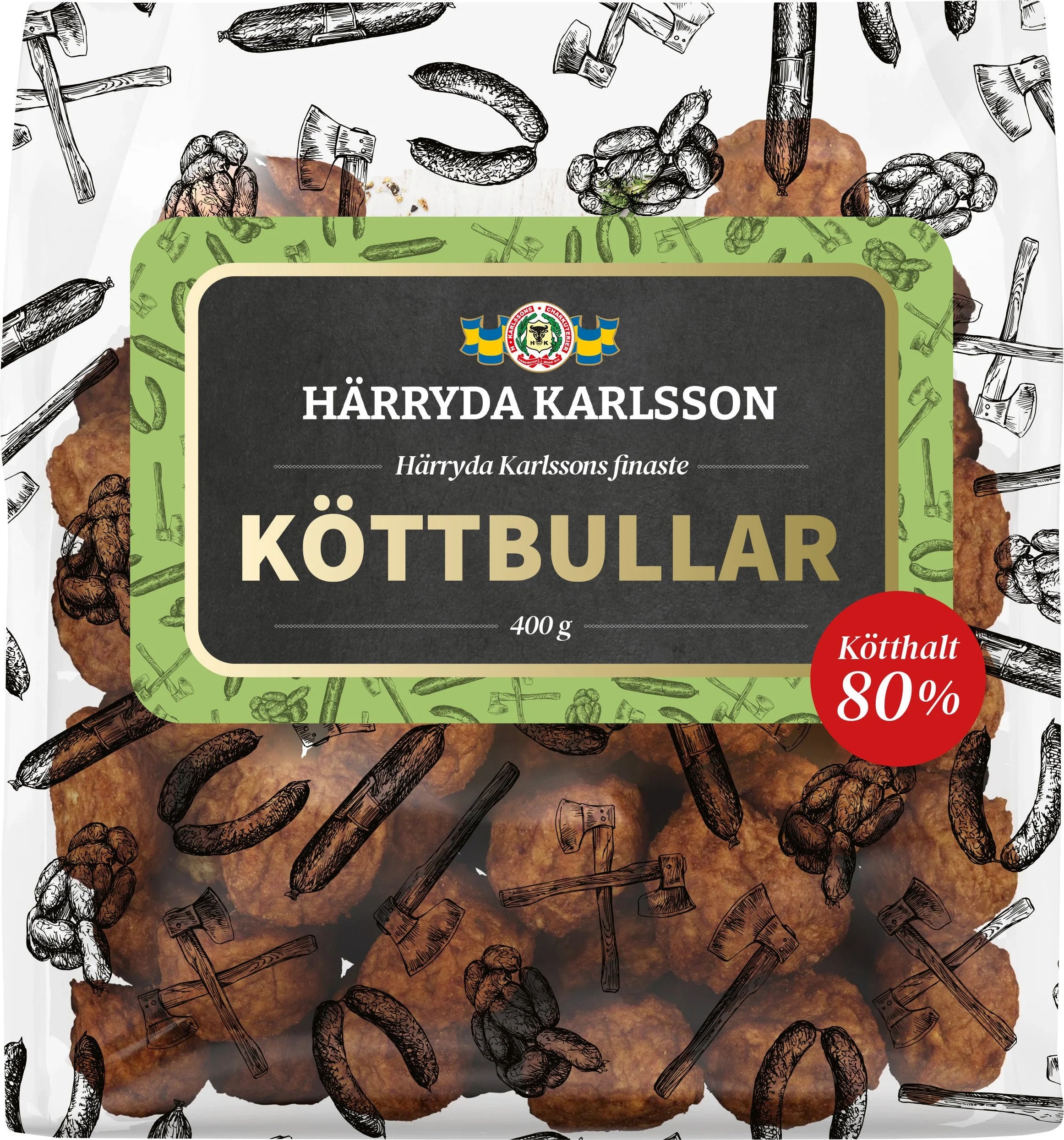 Köttbullar Härryda Karlsson 400g