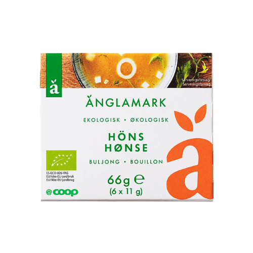 Buljong Höns Änglamark 6-pack Eko 66g