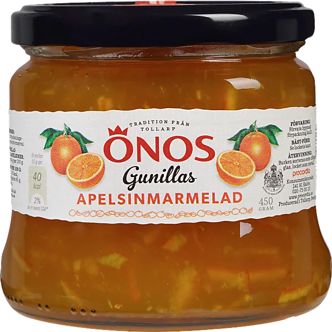Apelsinmarmelad Gunillas Önos 450g