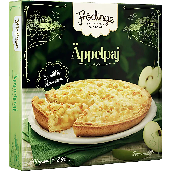 Äppelpaj Frödinge 400g