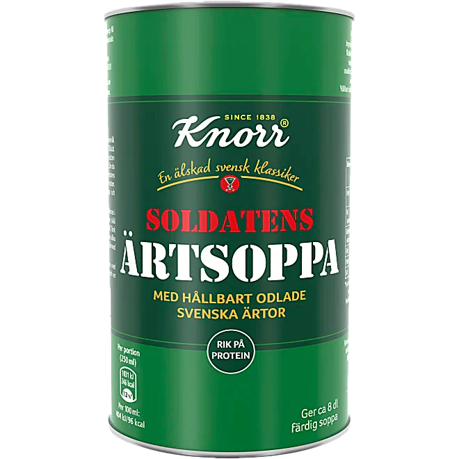 Ärtsoppa Soldatens Knorr 570g