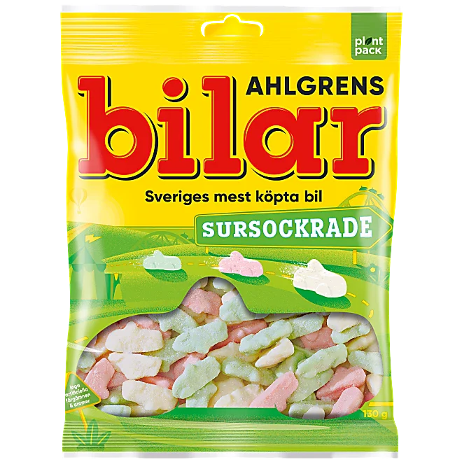 Bilar Ahlgrens Sursockrade 130g