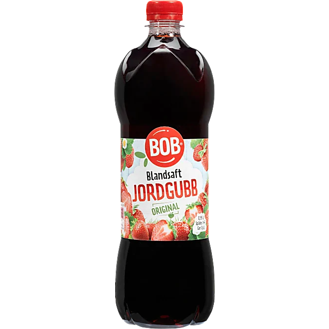 Blandsaft Jordgubb BOB 950ml