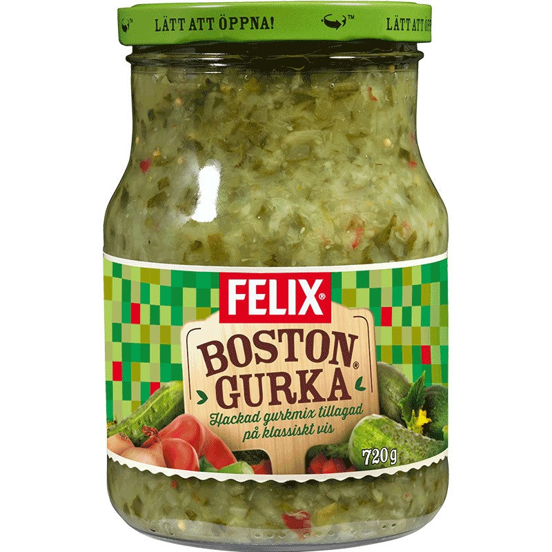 Bostongurka Felix 720g