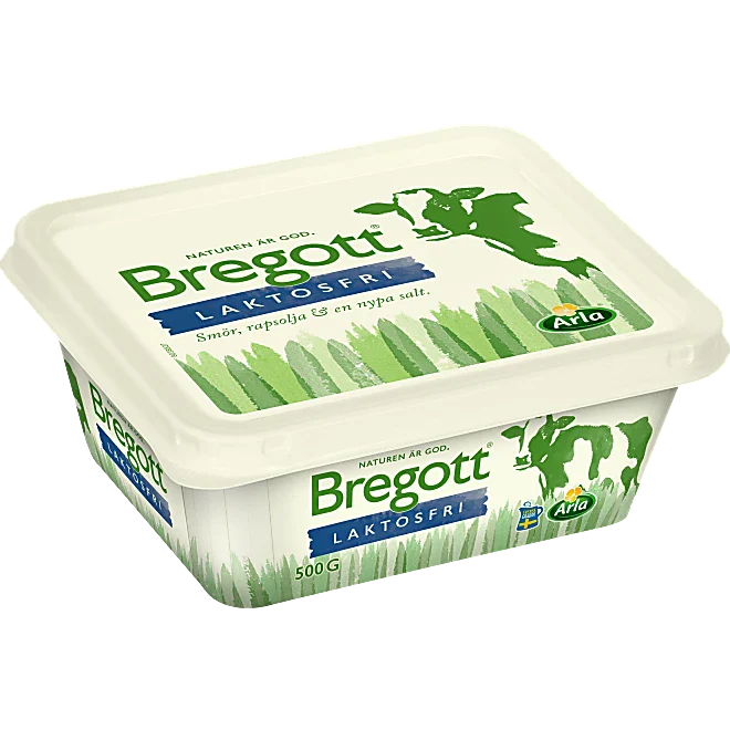 Bregott Laktosfritt Normalsaltat Arla 500g