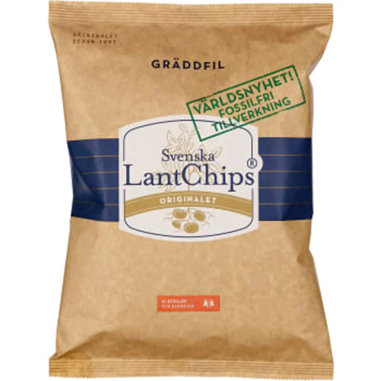 Chips Gräddfil Lantchips 200g