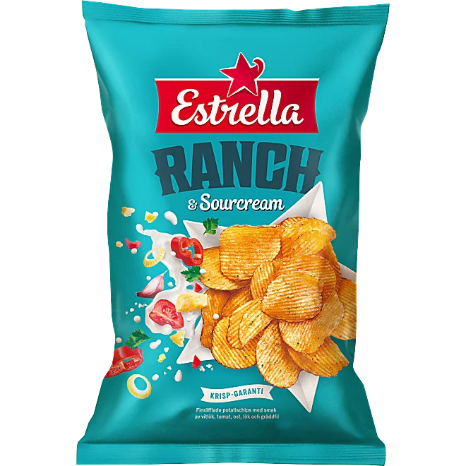 Chips Ranch Estrella 275g