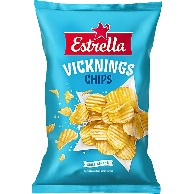 Chips Vicknings Estrella 275g