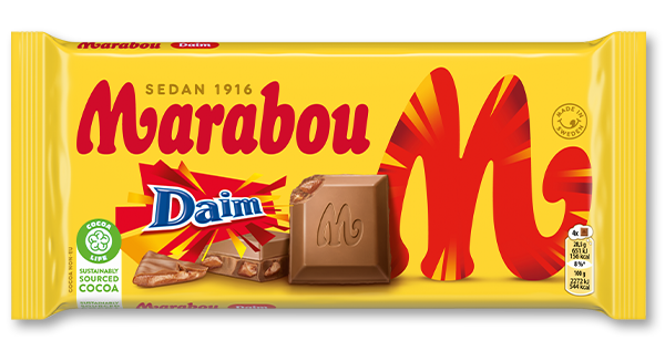 Daim Mjölkchoklad Marabou 200g