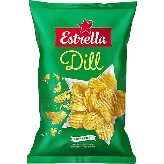 Chips Dill Estrella 275g