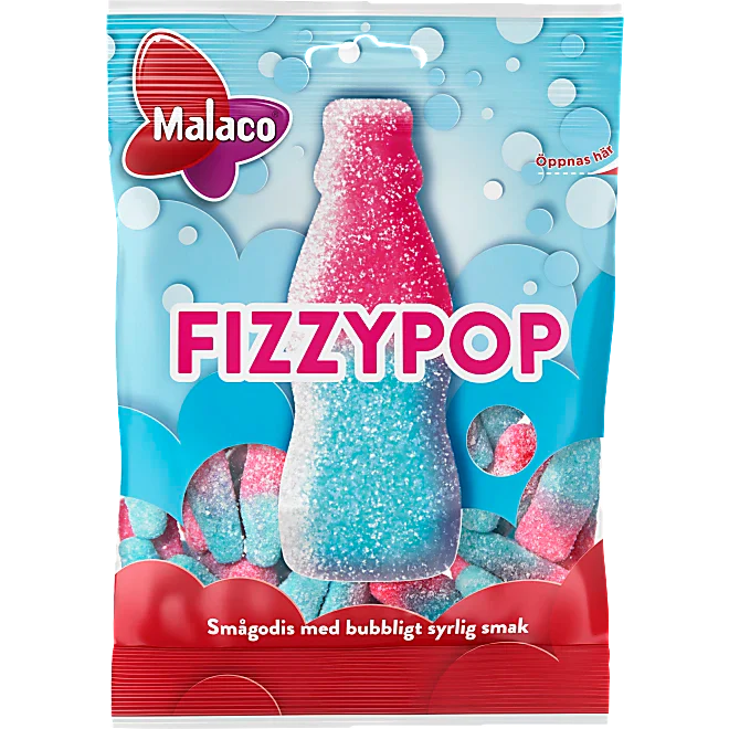 Fizzypop Malaco 80g