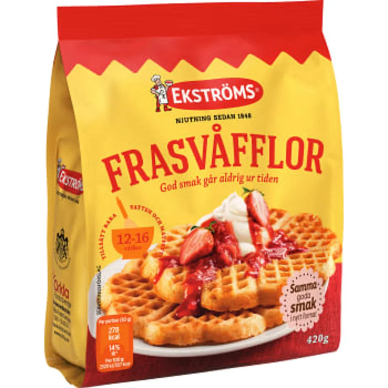 Frasvåfflor Ekströms 420g