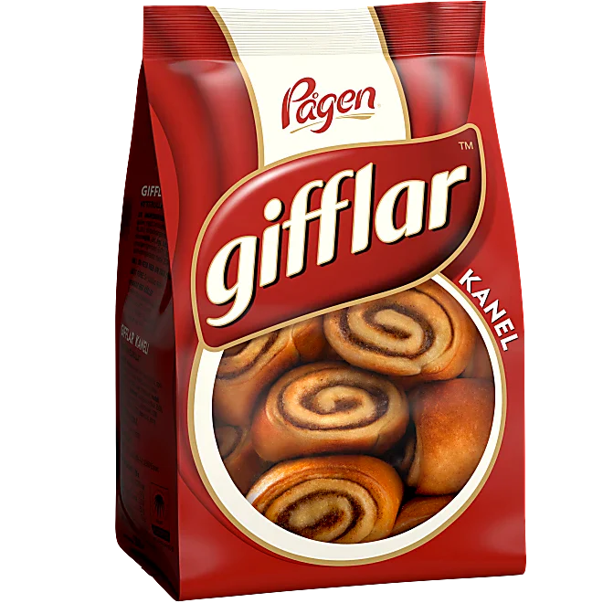 Gifflar Kanel Pàgen 300g