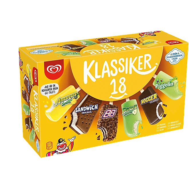 Glass Klassiker 18-pack GB