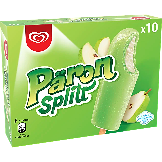 Glass Päron Split 10-pack GB 540ml