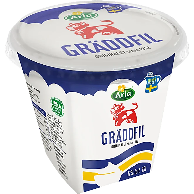 Gräddfil 12% Arla 3dl