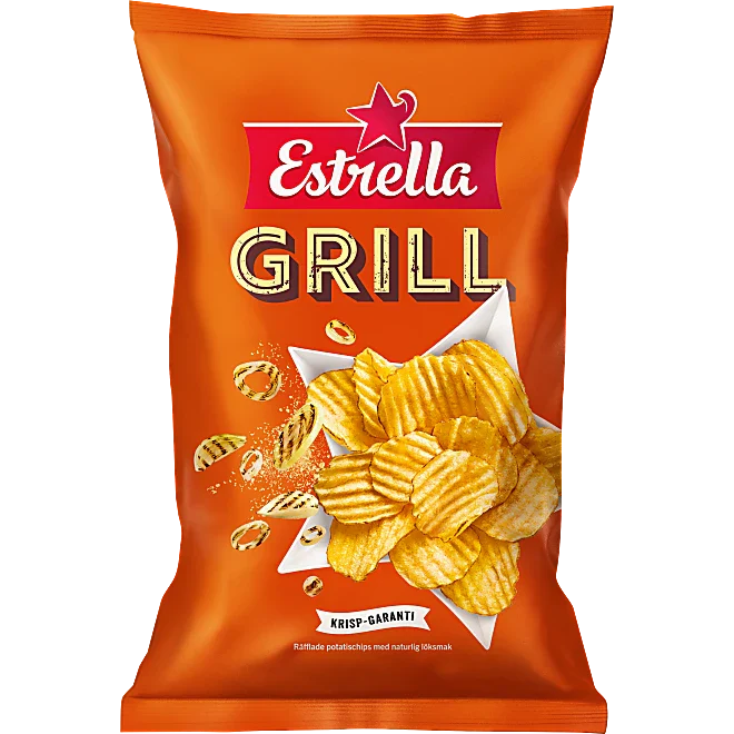 Grill Chips Estrella 275g