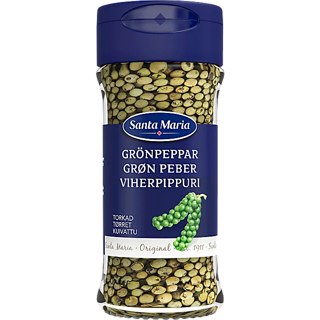Grönpeppar Santa Maria 13g