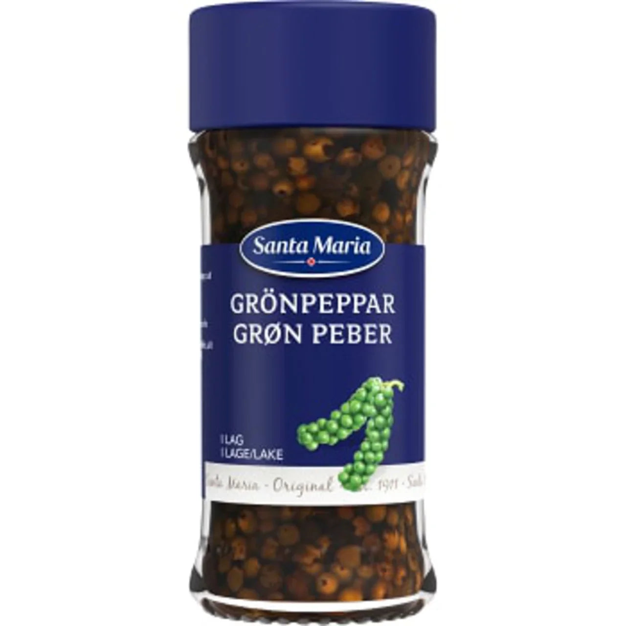 Grönpeppar i lag Santa Maria 80g