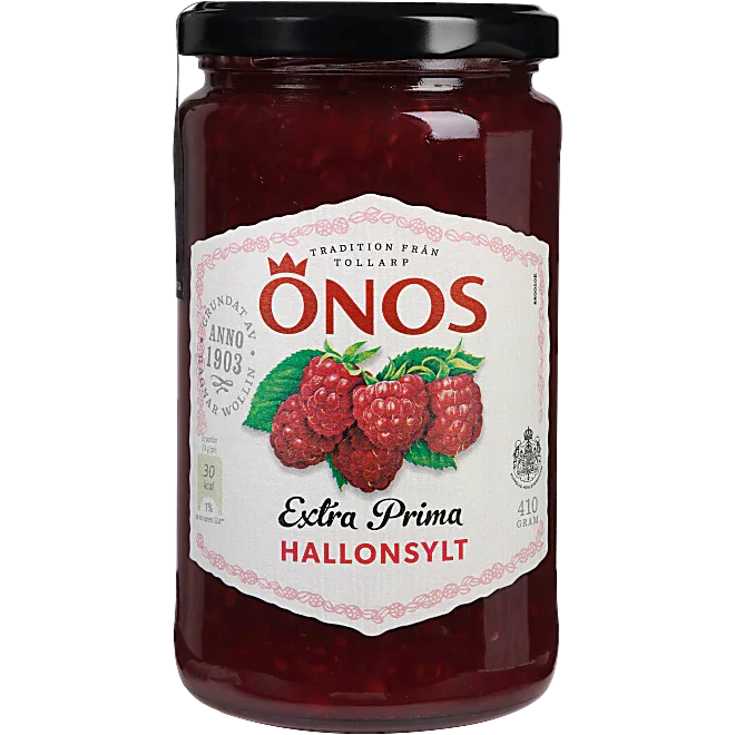 Hallonsylt Extra Prima Önos 410g