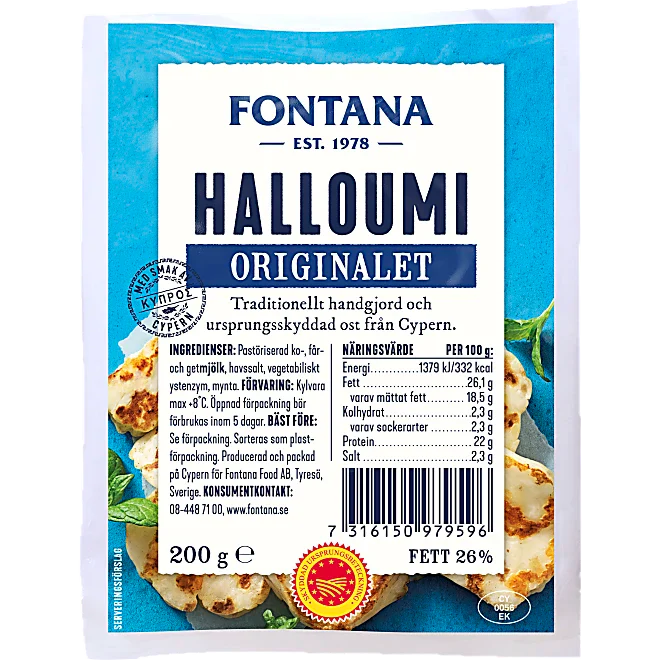 Halloumi Original Fontana 200g