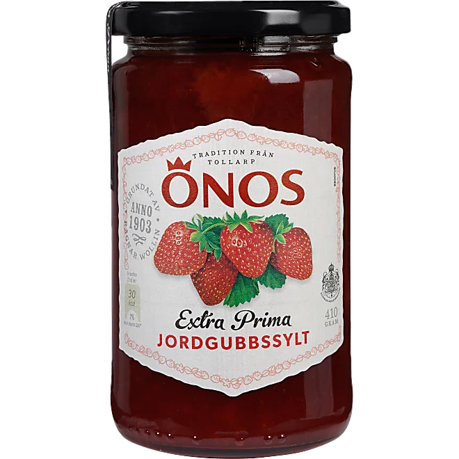 Jordgubbsylt Extra Prima Önos 410g