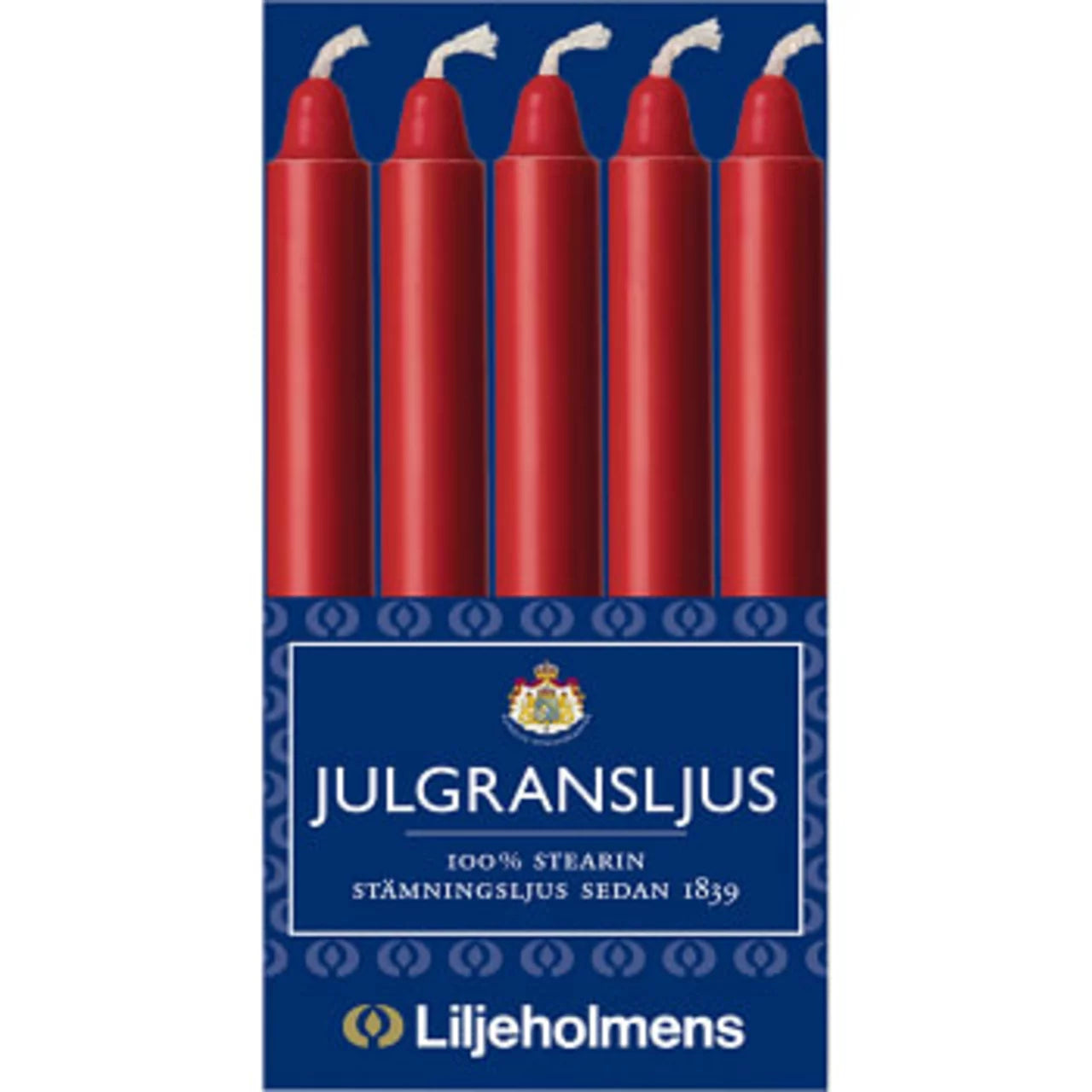 Julgransljus Röd 20-p Liljeholmens