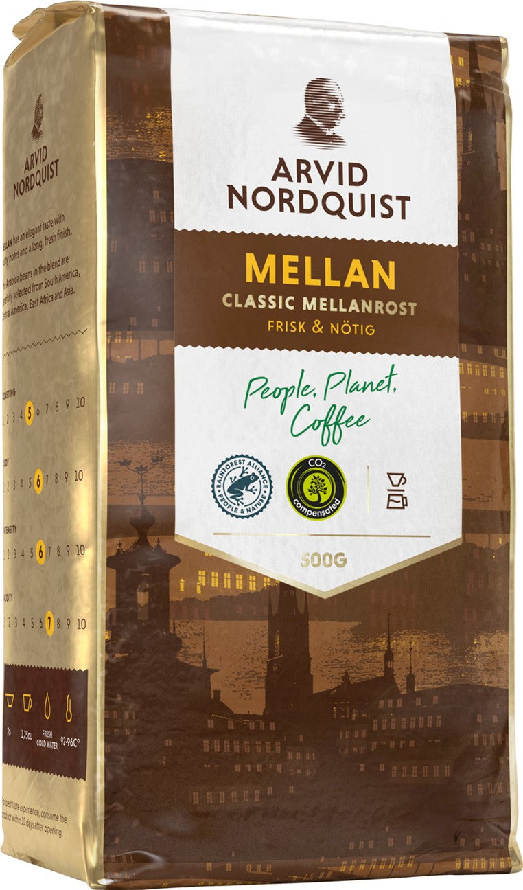 Kaffe Classic Mellanrost Arvid Nordquist 500g