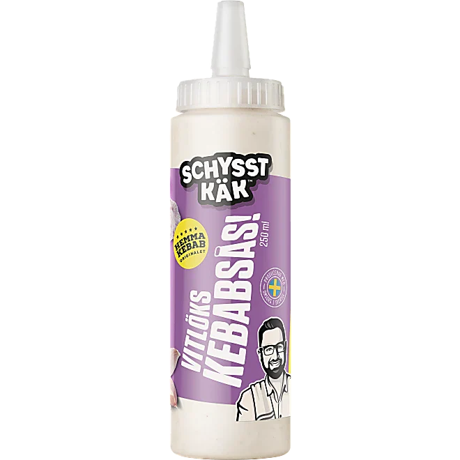 Kebabsås Vitlök Schysst Käk 250ml