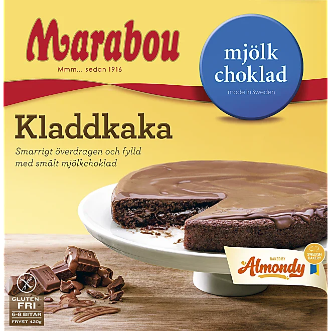 Kladdkaka Mjölkchoklad Marabou 420g