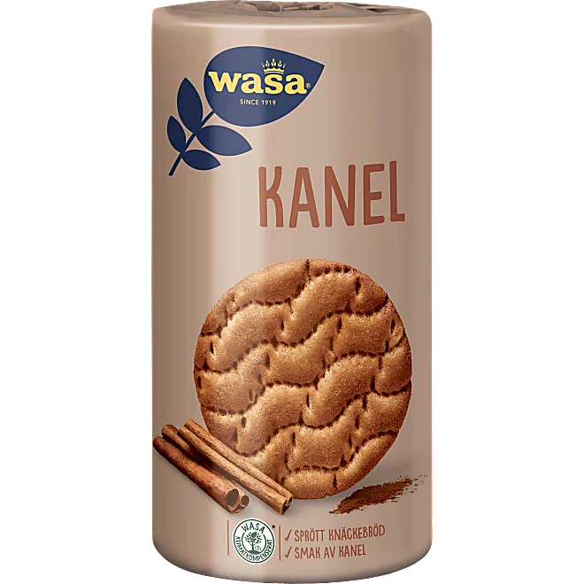 Knäckebröd Runda Kanel Wasa 330g