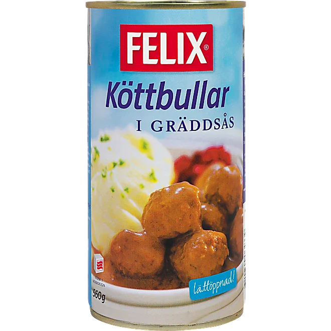 Köttbullar Gräddsås Felix 560g