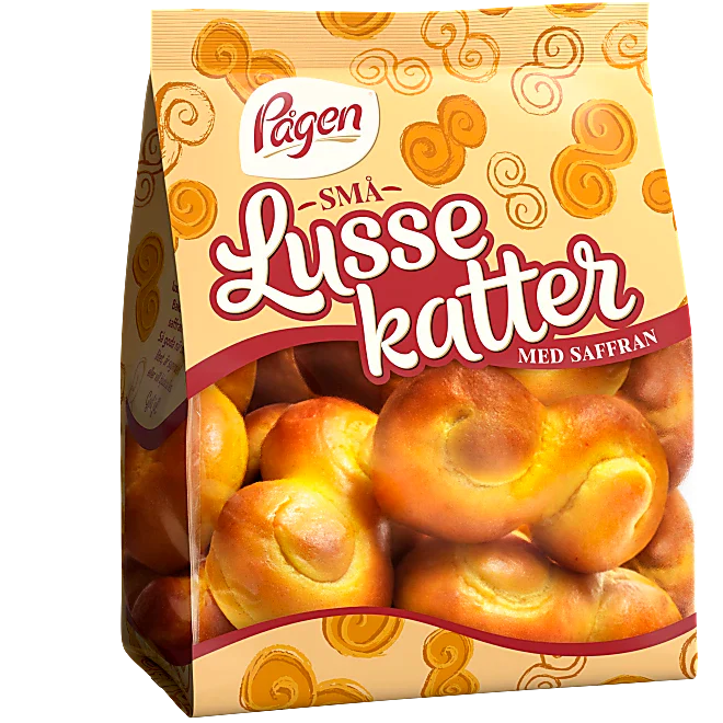 Lussekatter små Saffran Pågen 210g