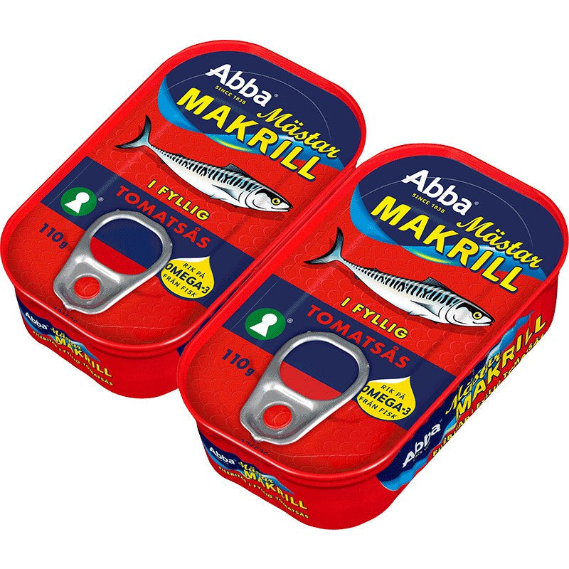 Makrill Mästarmakrill 2-pack Abba 220g