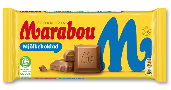Mjölkchoklad Marabou 200g