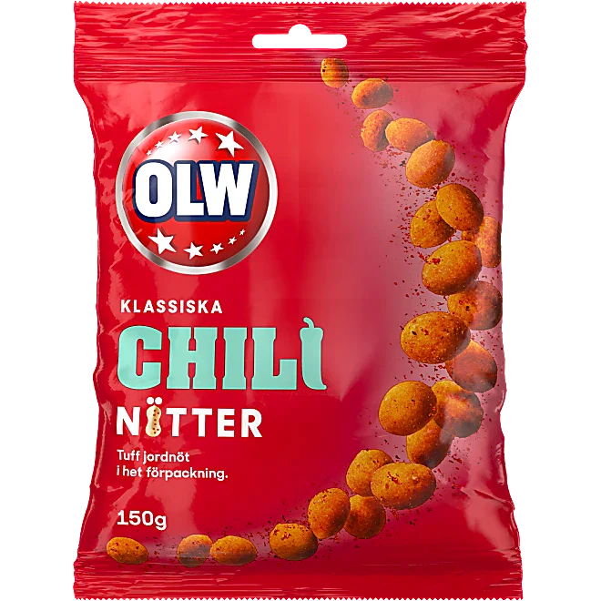 Nötter Chili OLW 150g
