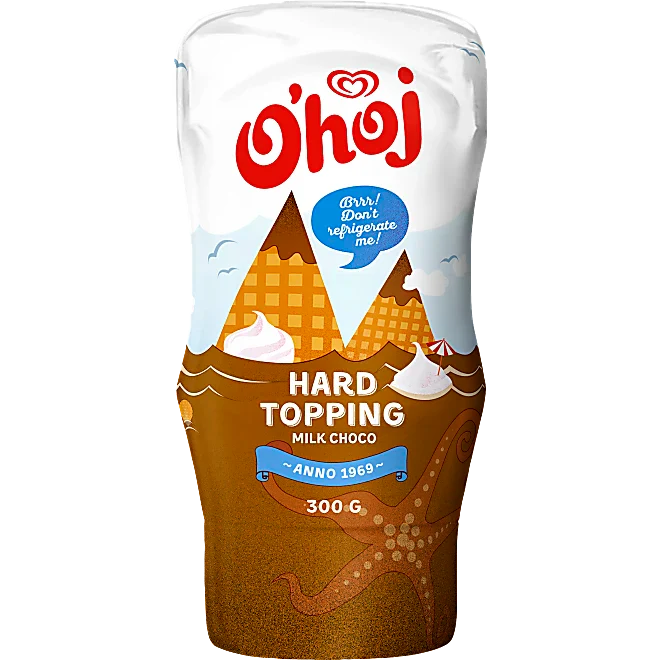 O`hoj Dessertsås Mjölkchoklad 300g