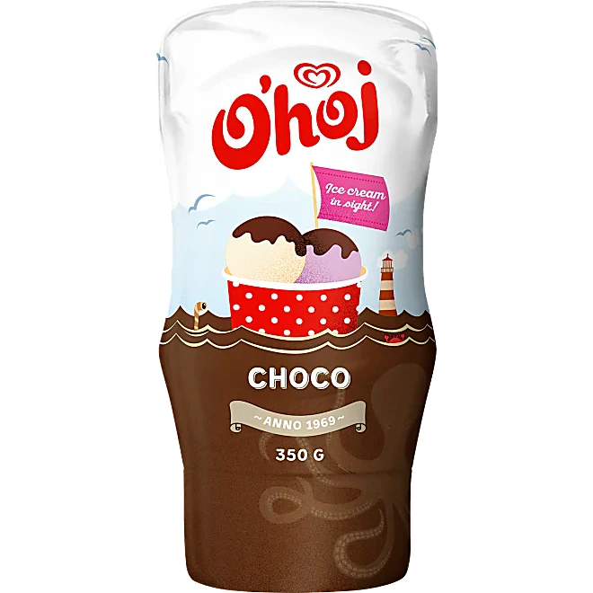 O`hoj Dessertsås Choklad 350g
