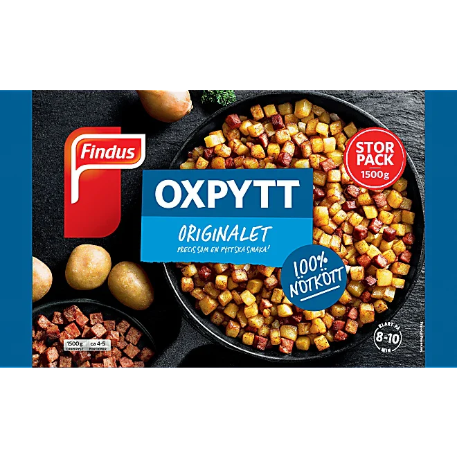 Oxpytt Original Findus 1500g