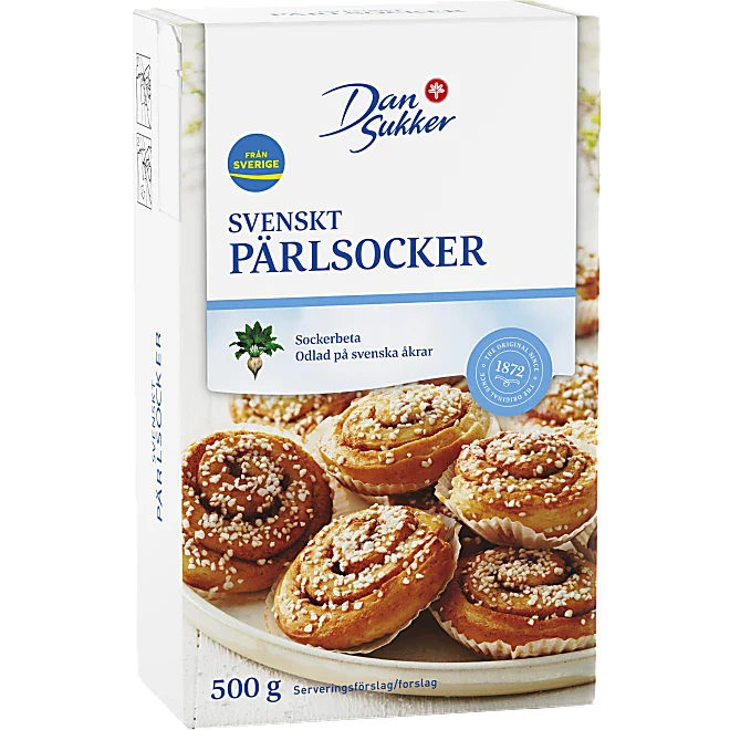 Pärlsocker Dansukker 500g