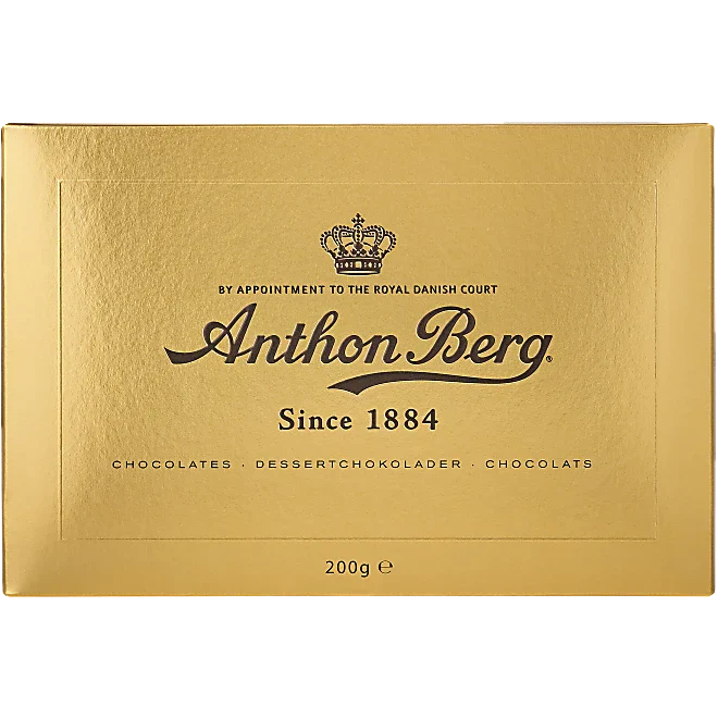 Praliner Dessertchoklad Guldask Anthon Berg 200g