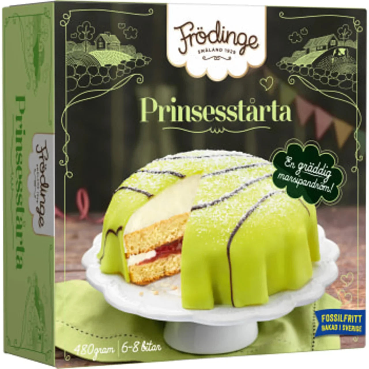 Prinsesstårta Fryst Frödinge 480g