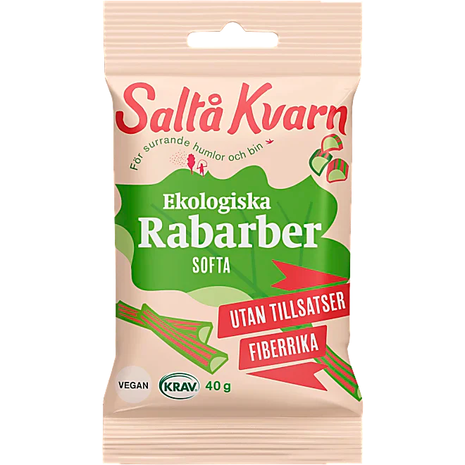Rabarber Ekologiska Saltå Kvarn 40g