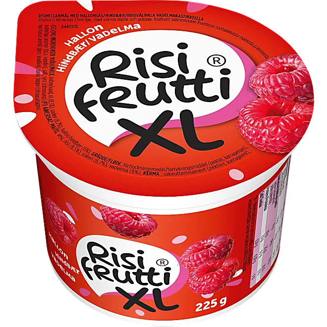 Risifrutti Hallon XL 225g