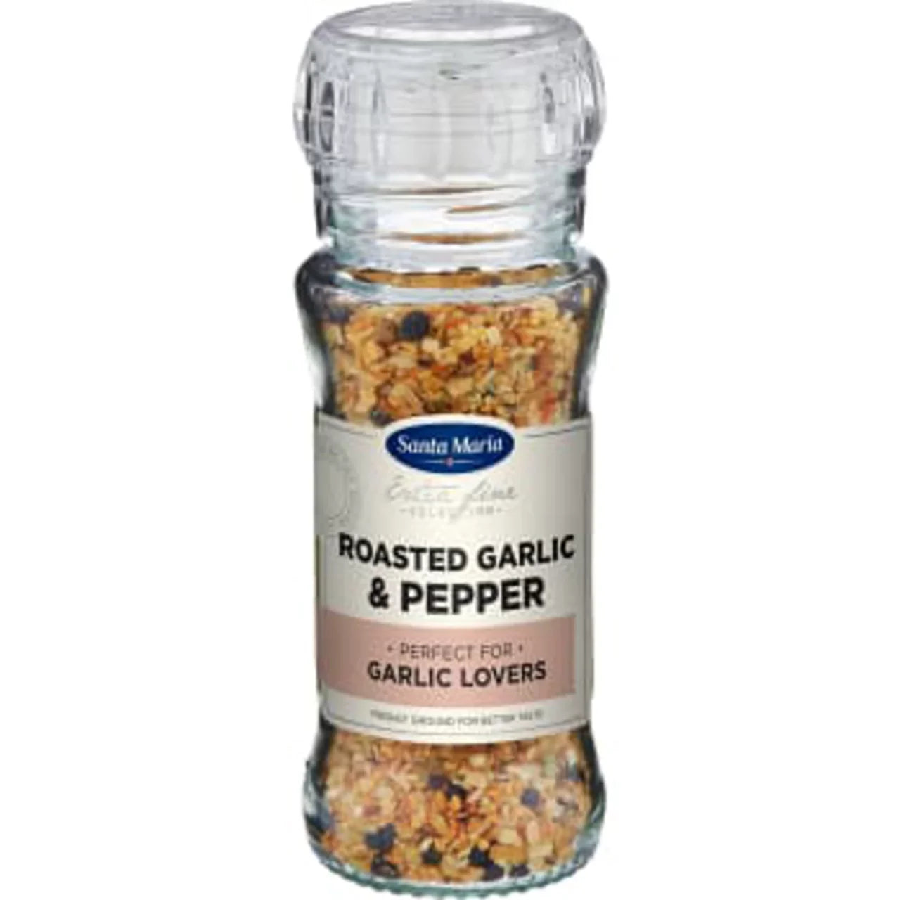 Roasted garlic & pepper Kryddblandning Kvarn Santa Maria 80g