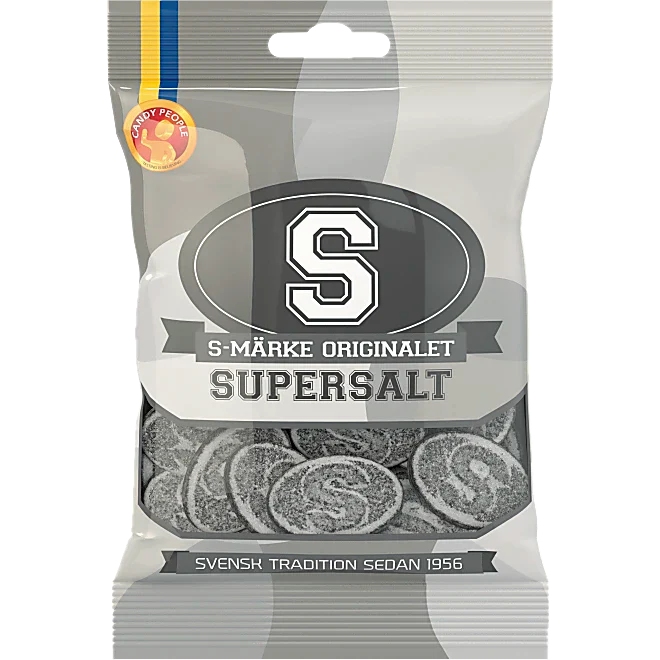 S-märke Orginalet Supersalt 80g
