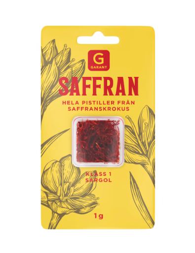 Saffran pistiller hela Garant 1g