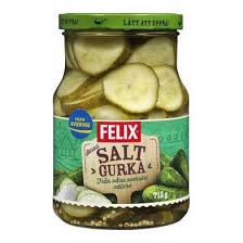 Felix Saltgurka 715g