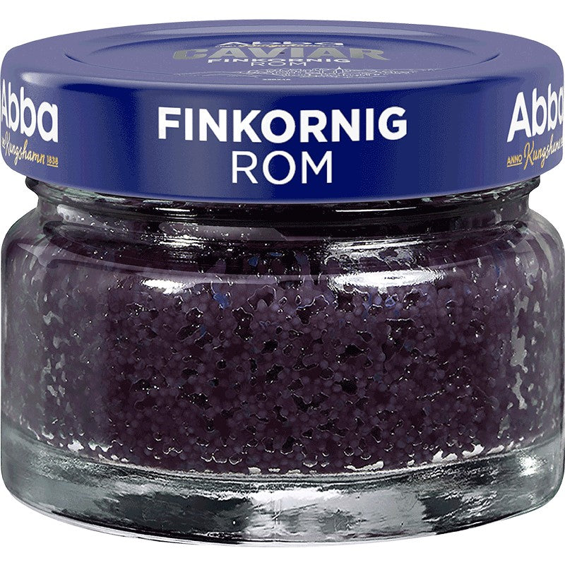 Rom Svart Finkornig Abba 80g