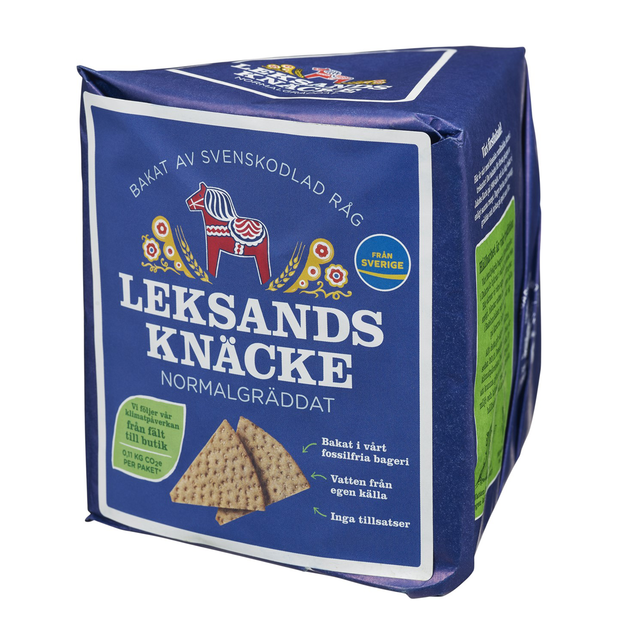 Knäckebröd normalgräddat trekant Leksands 200g